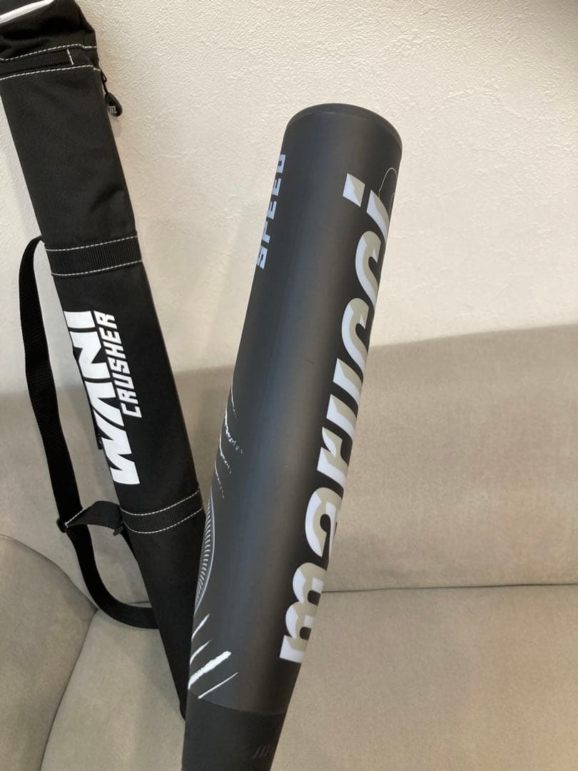 Marucci CRUSHER ほぼ未使用　ブラック バット ケース付き