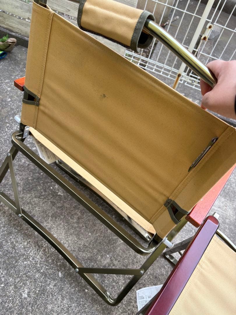 【たかはし様】2脚Coleman アウトドアチェア ベージュ