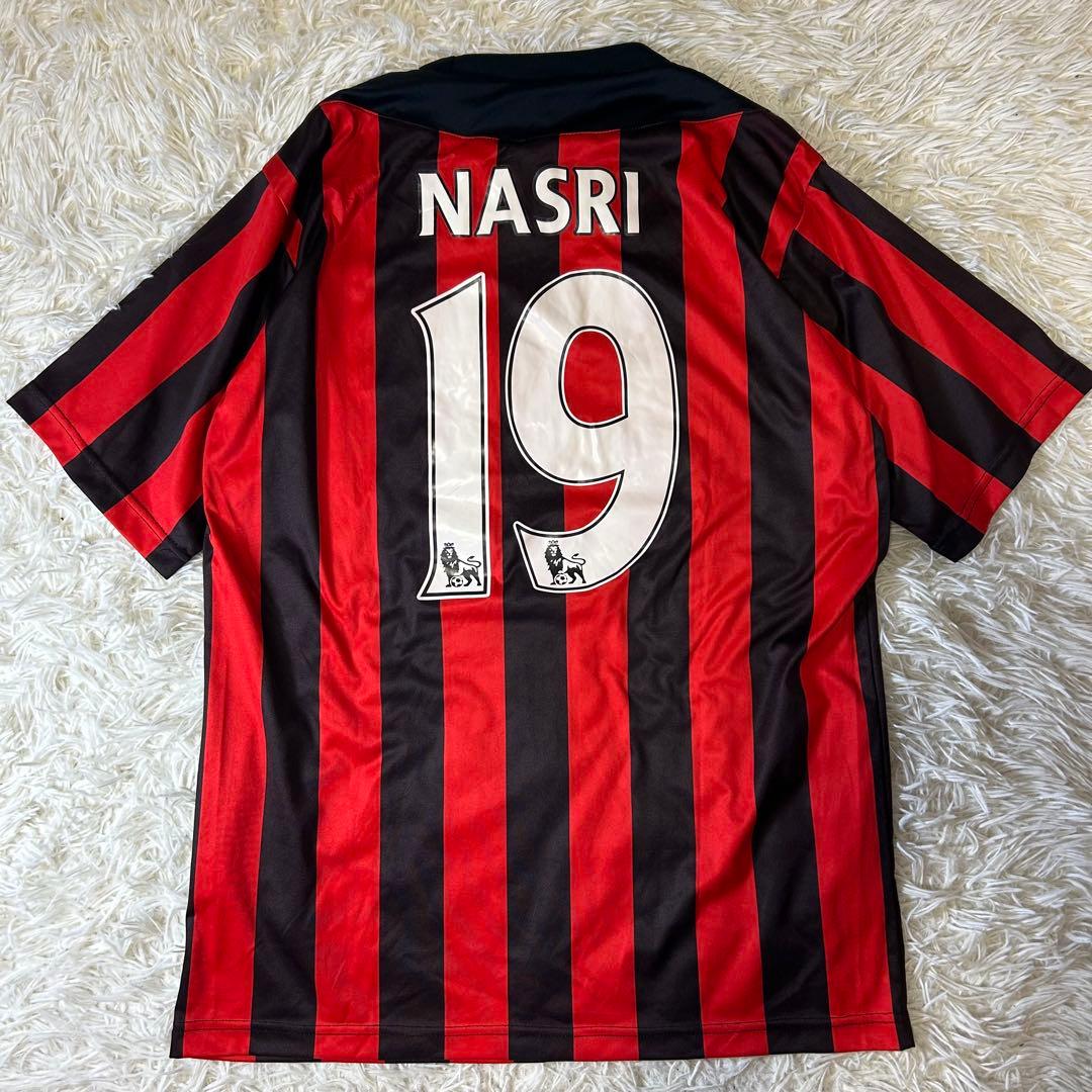 ETIHAD MCFC サッカー ユニフォーム　tシャツ　NASRI 背番号