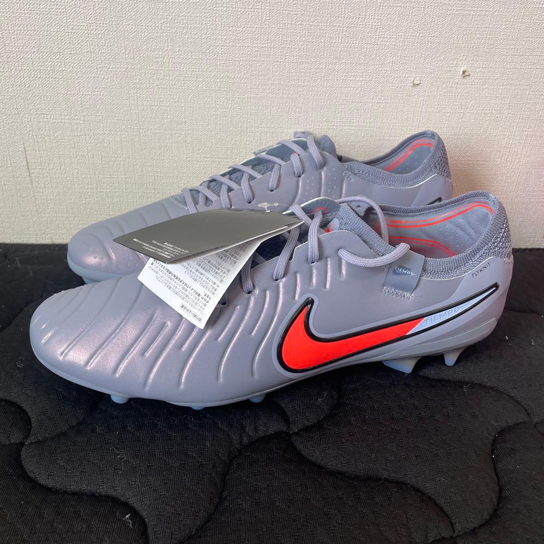 Nike サッカーシューズ グレー/オレンジ