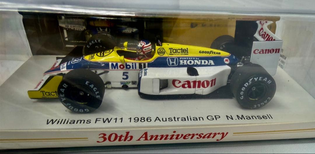 希少【美品】Racing on別注 スパーク 1/43 ウィリアムズ FW11