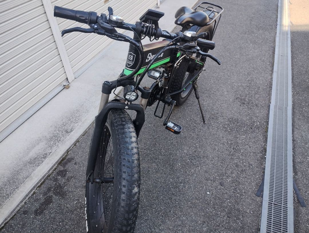 【低走行】ファットバイク　フルサス　MTB 26インチ 1000W 電動