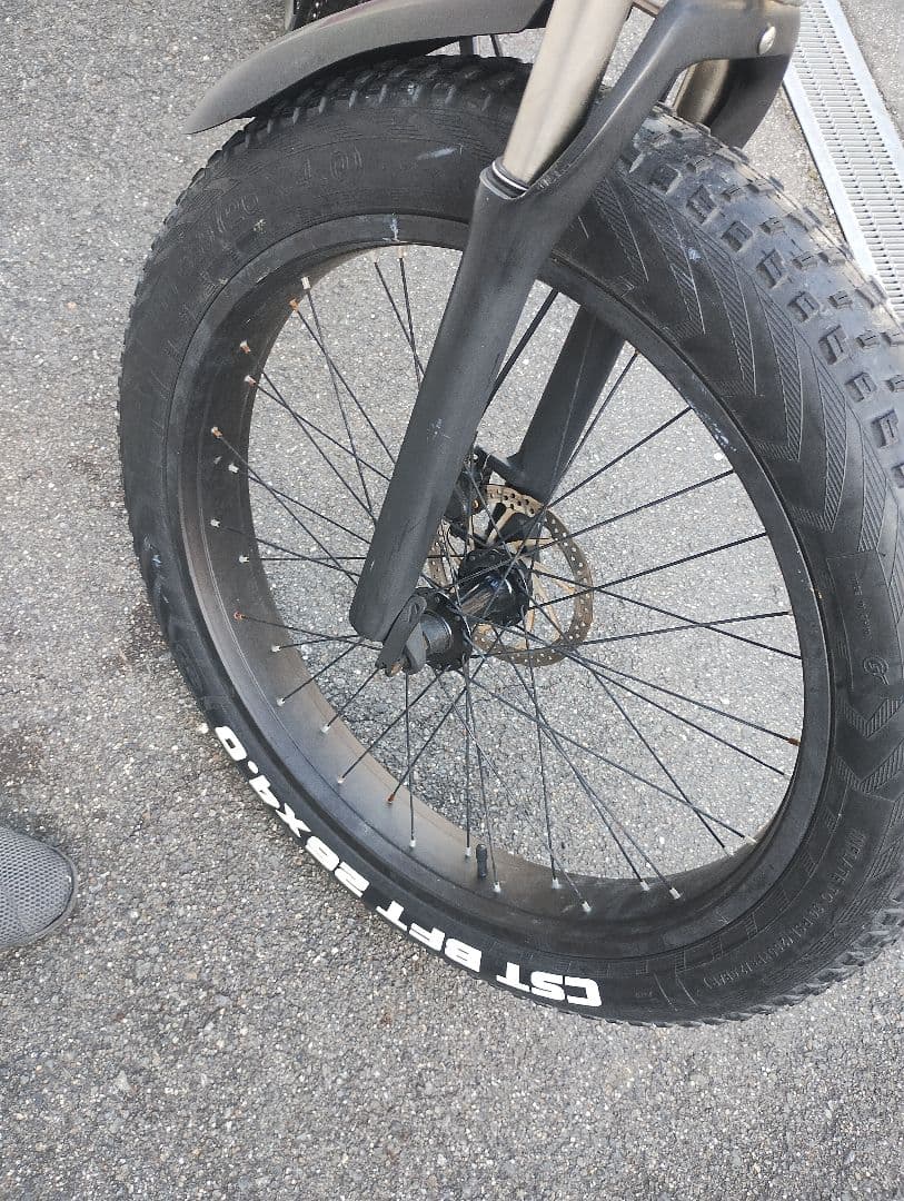 【低走行】ファットバイク　フルサス　MTB 26インチ 1000W 電動