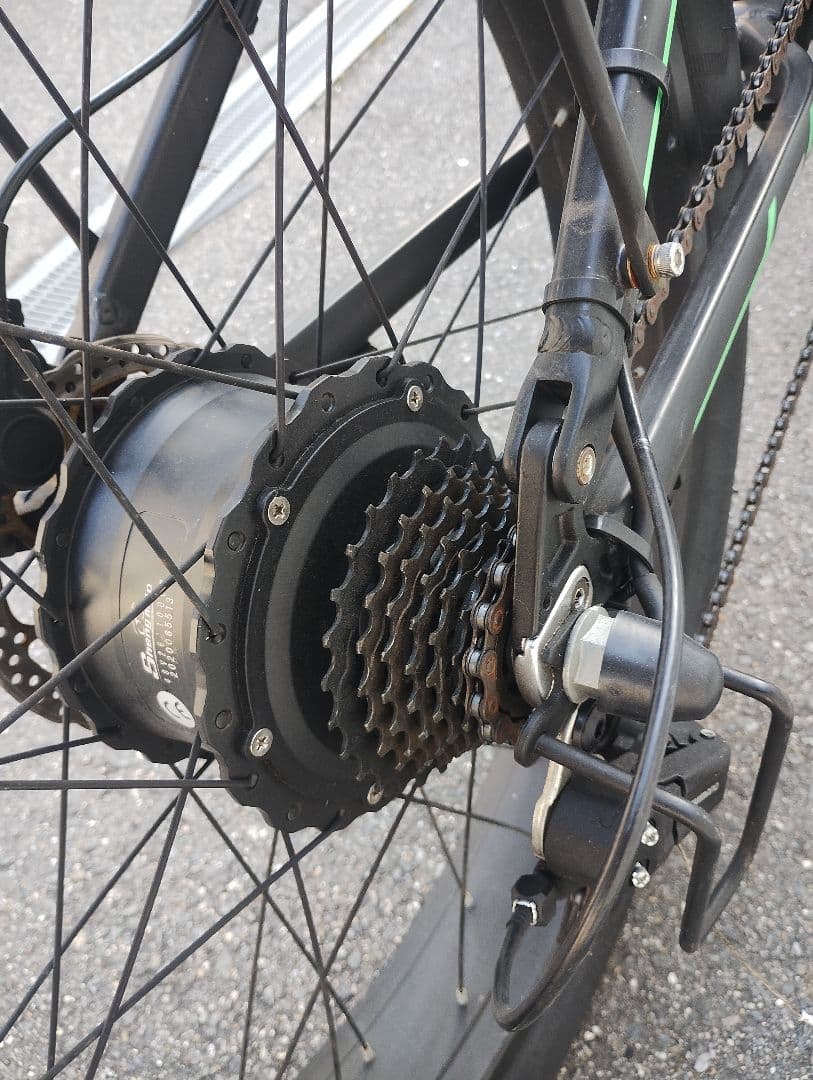 【低走行】ファットバイク　フルサス　MTB 26インチ 1000W 電動