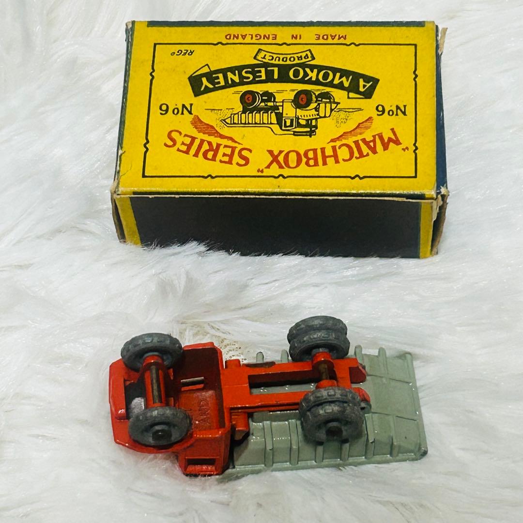 MATCHBOX No. 6 ダンプトラック 元箱付き　マッチボックス