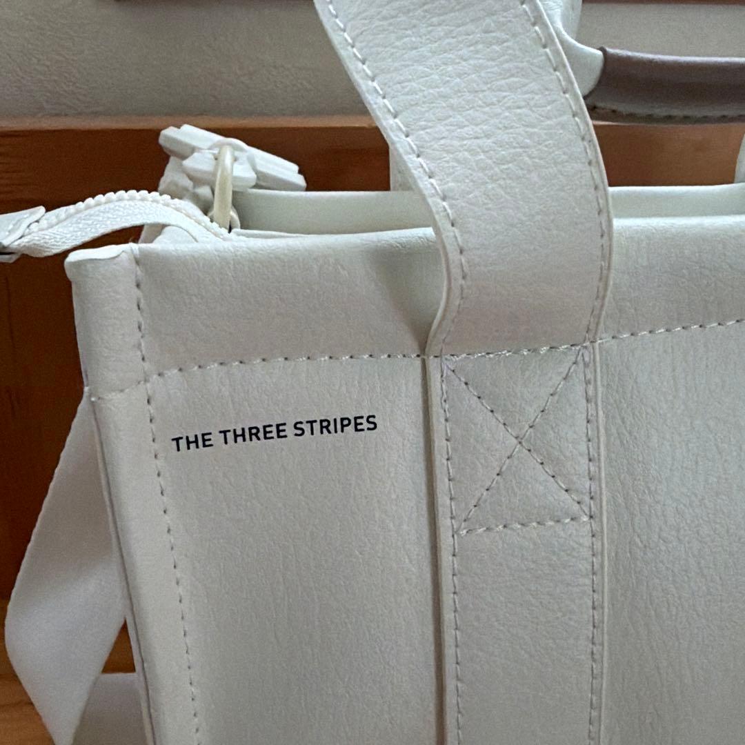 ゴルフラウンドバッグ　adidas ホワイト トートバッグ
