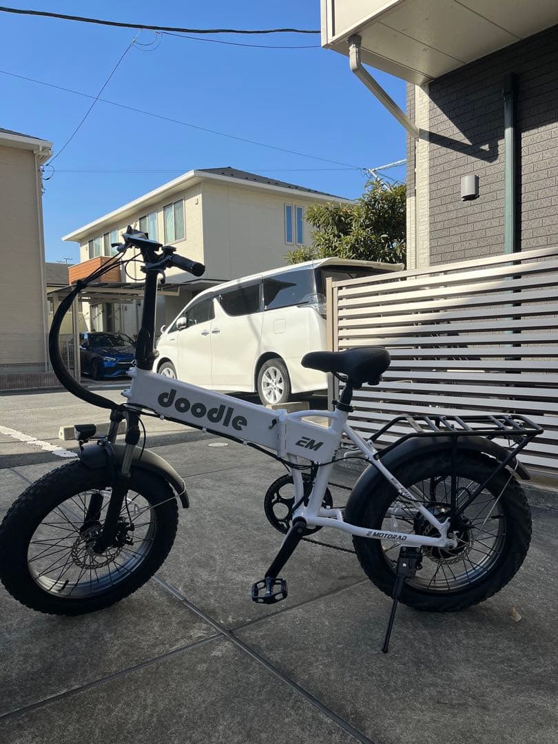 doodle 電動アシスト自転車 20インチ ホワイト