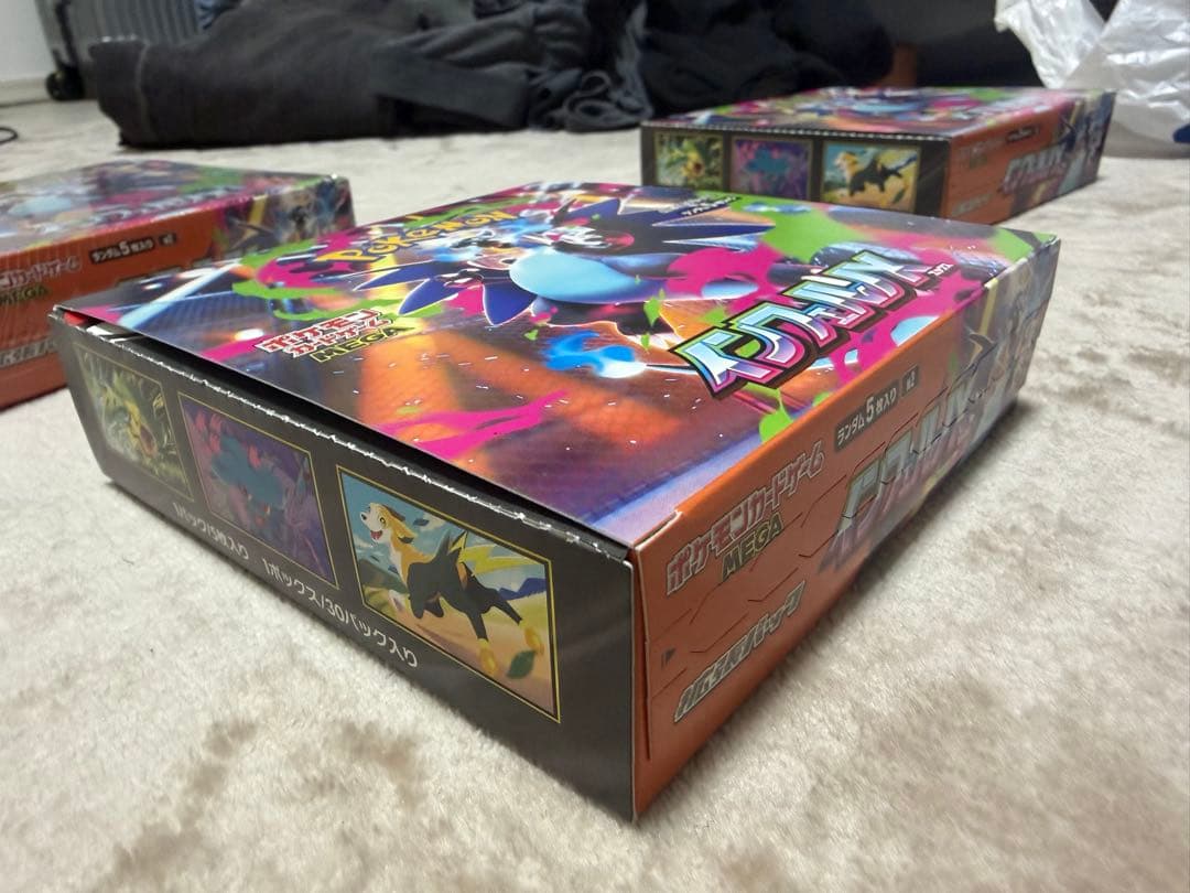 インフェルノX シュリンク付き1BOX + シュリンク無し2BOX