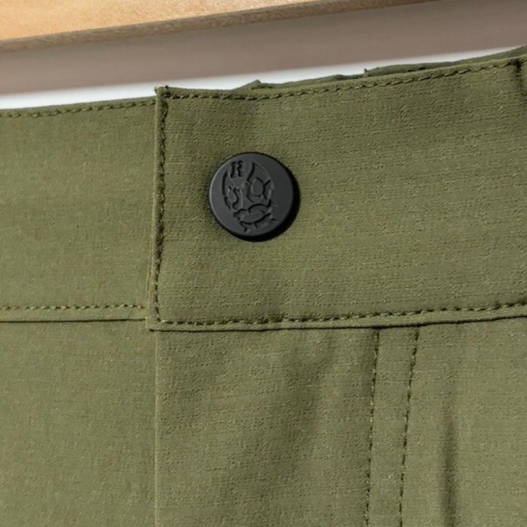 新品 ラッセルノ ゴルフ マルチロゴ ロングパンツ カーキ 2XL ゴルフパンツ