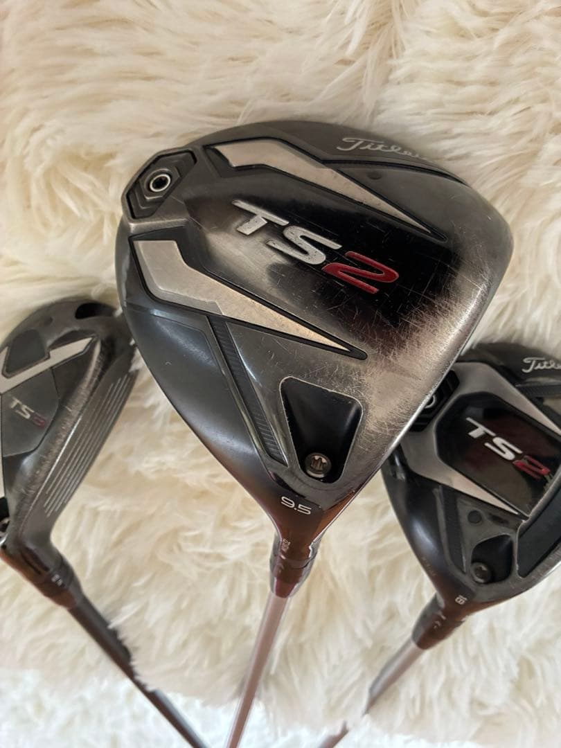 ★Titleist タイトリストTS2 W/1/FW/UT 3本セット