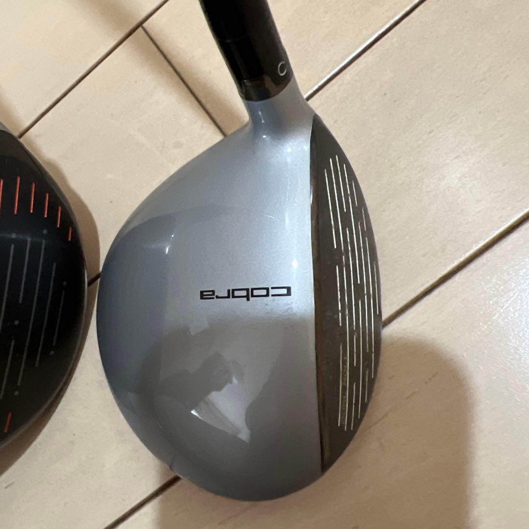 Cobra AMP ドライバー 10.5度、フェアウェイウッド 3W15度