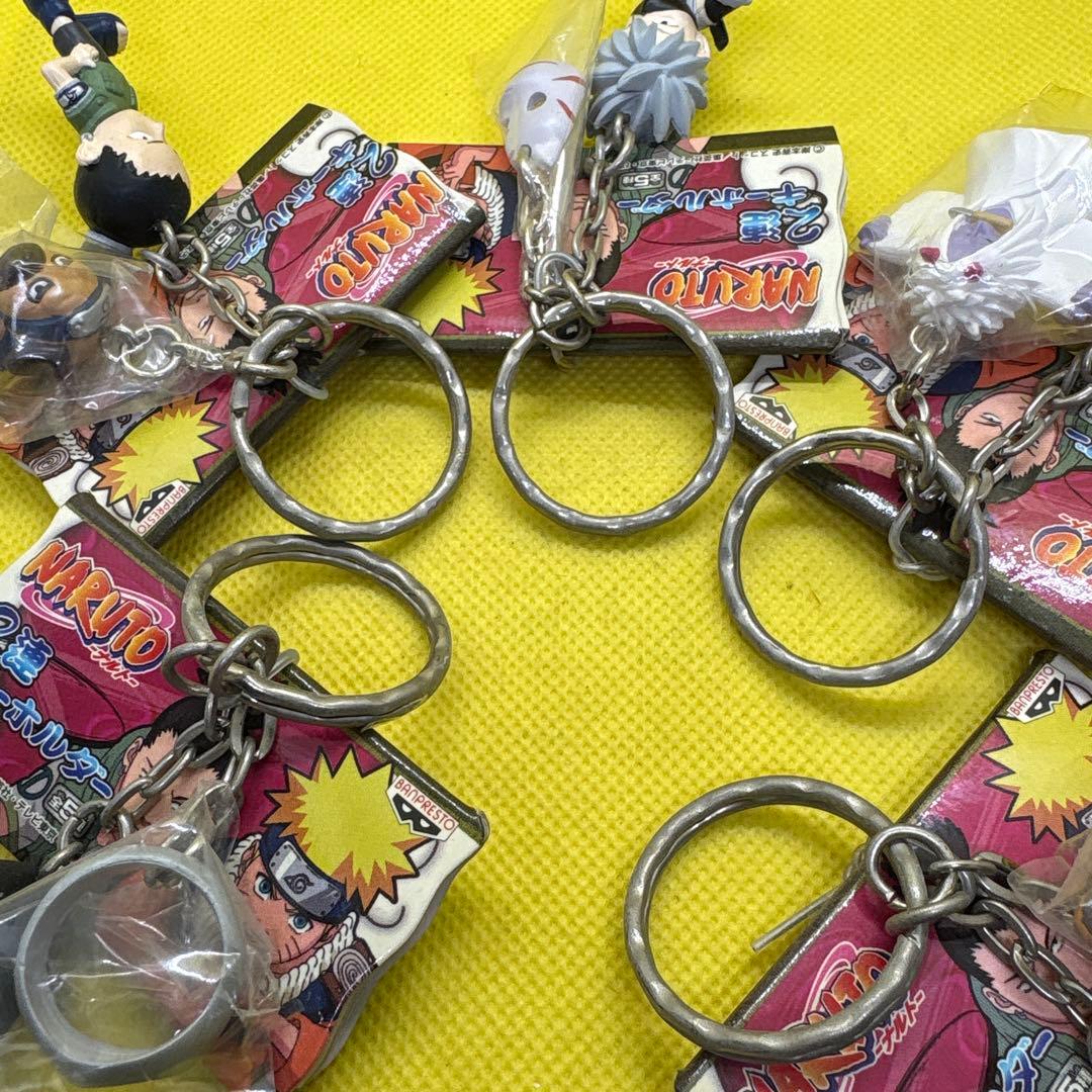 NARUTO 2連キーホルダー　全5種コンプリートセット