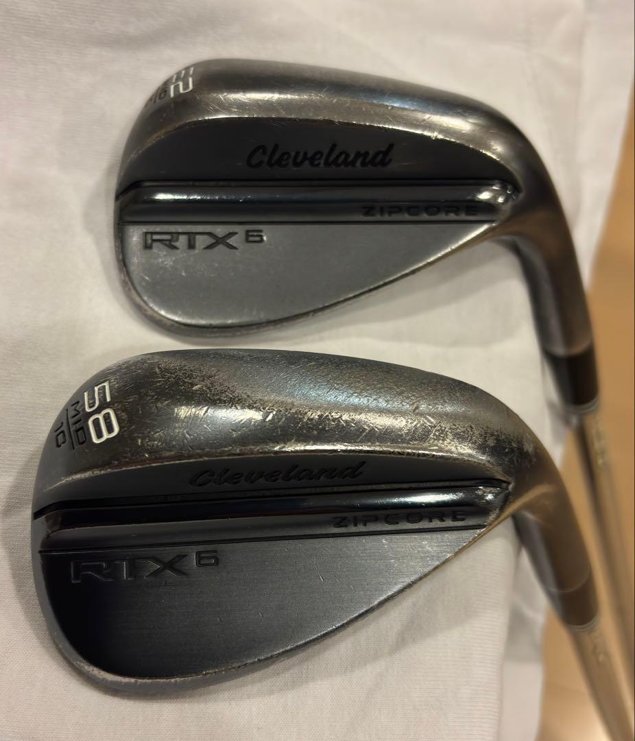 Cleveland RTX6 ZIPCOREウェッジ 52度 58度 セット