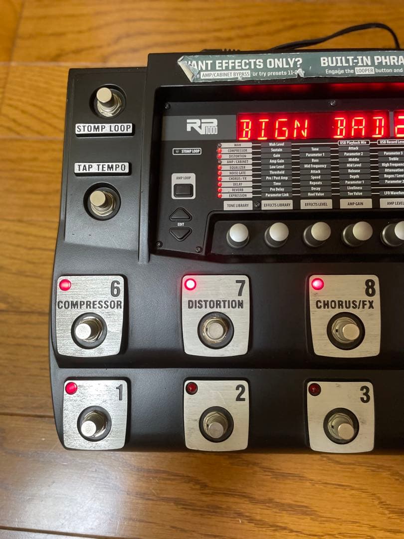 Digitech RP1000 マルチエフェクター 中古