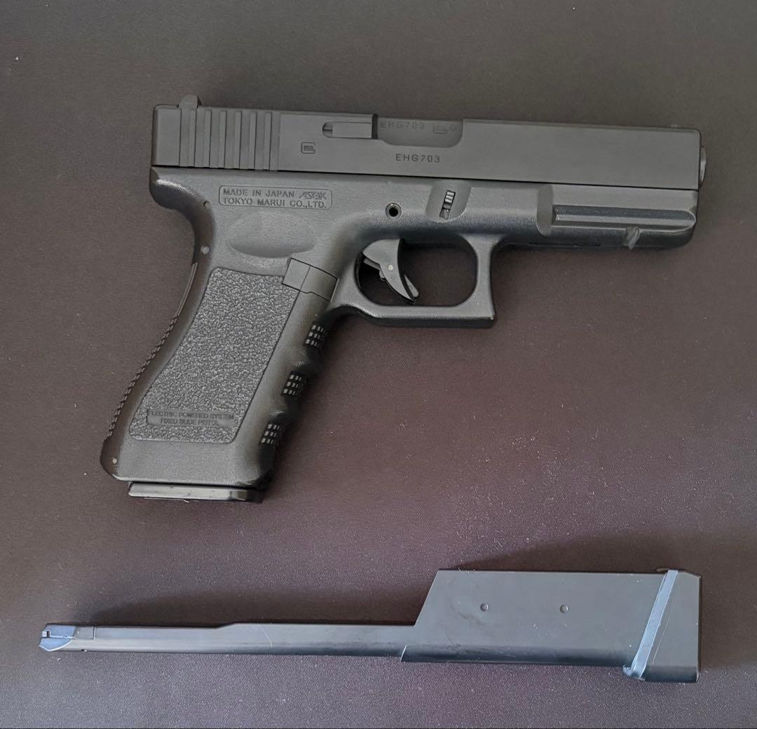 ワケあり　東京マルイ電動グロックGlock 18C エアガン ブラック
