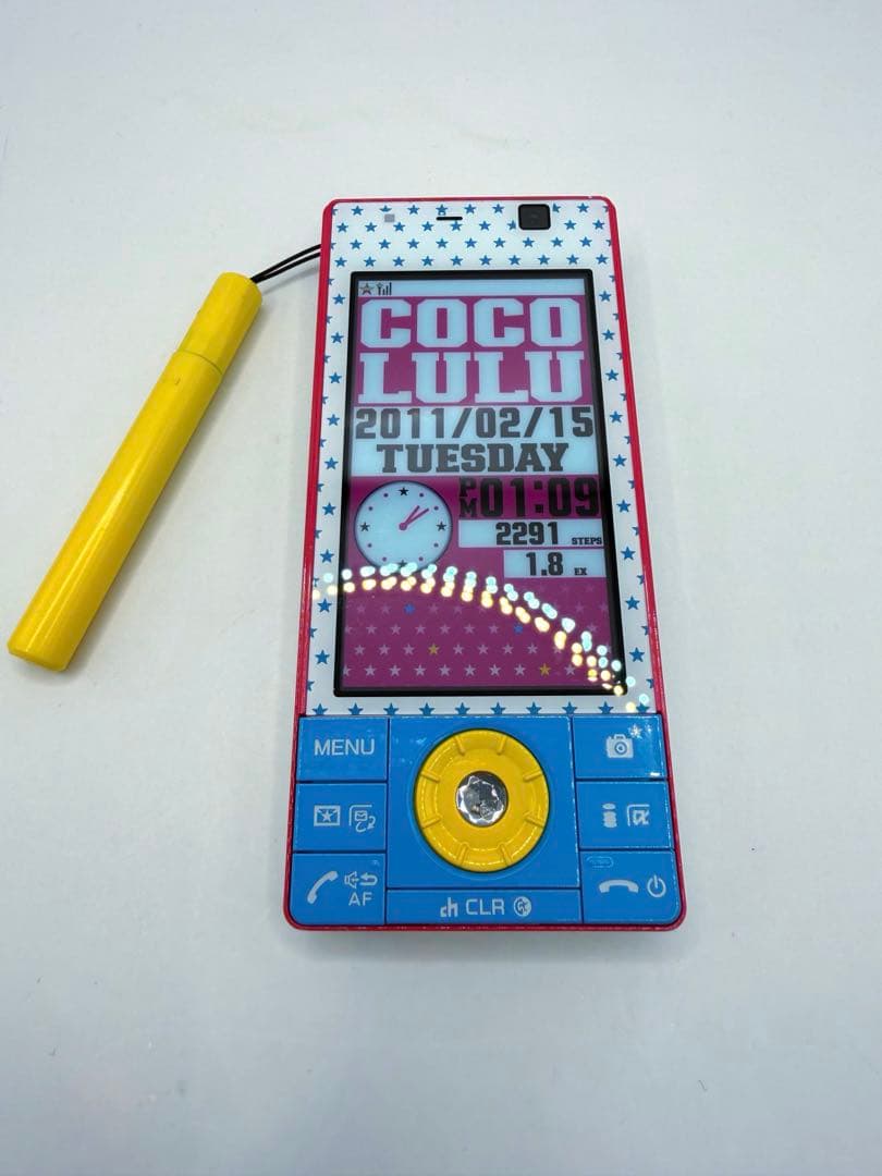 モックアップ　ガラケー　ココルル　COCO LULU