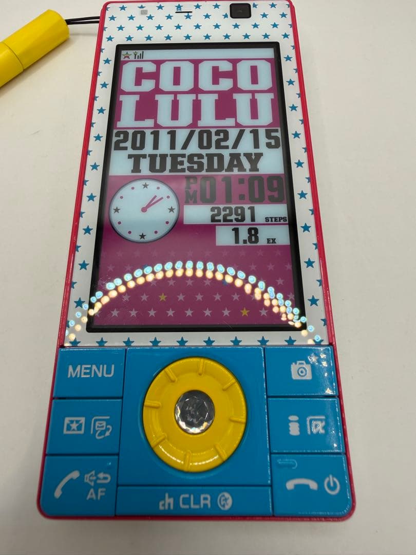 モックアップ　ガラケー　ココルル　COCO LULU