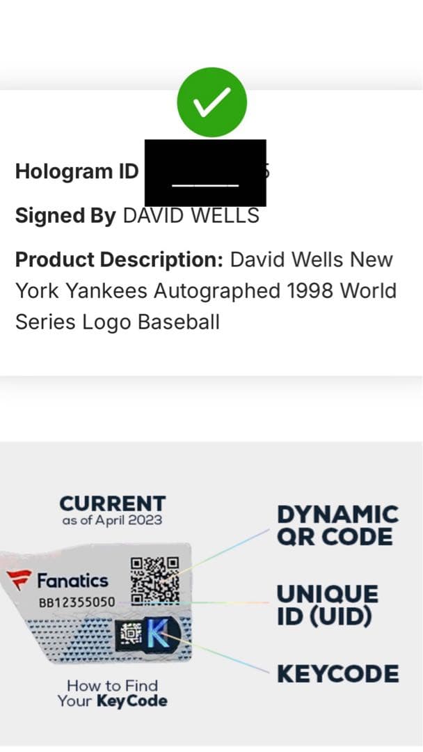 [最終値下げ！］David Wells（デビット・ウェルズ）サインボール