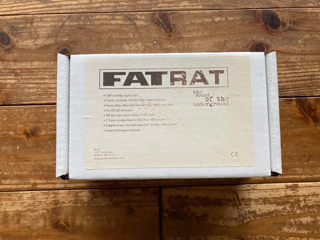 FAT RAT ギターエフェクター