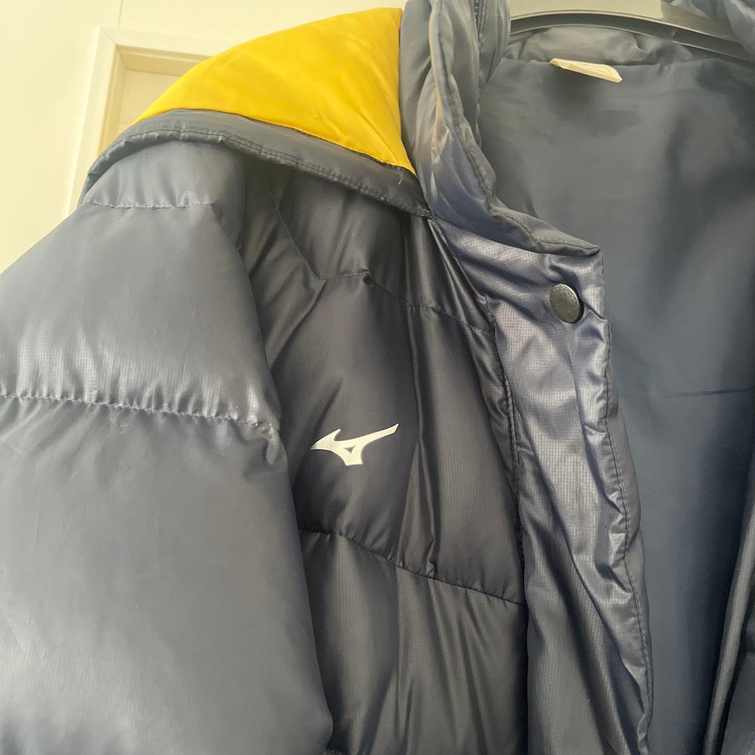 Mizuno ベンチコート ネイビー/イエロー今年最終値下げ