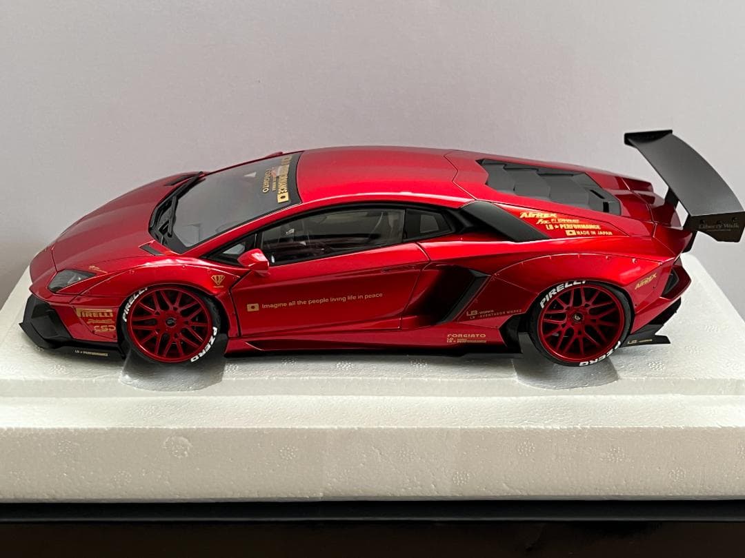 オートアート 1/18 LB-WORKS ランボルギーニ アヴェンタドール 美品