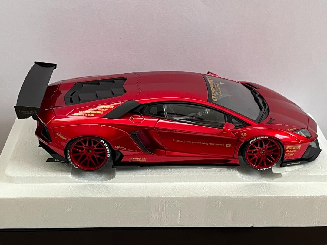 オートアート 1/18 LB-WORKS ランボルギーニ アヴェンタドール 美品