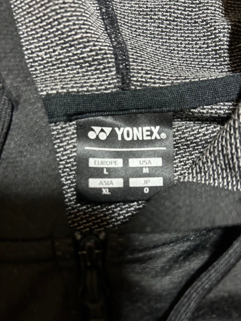 YONEXスウェットパーカー