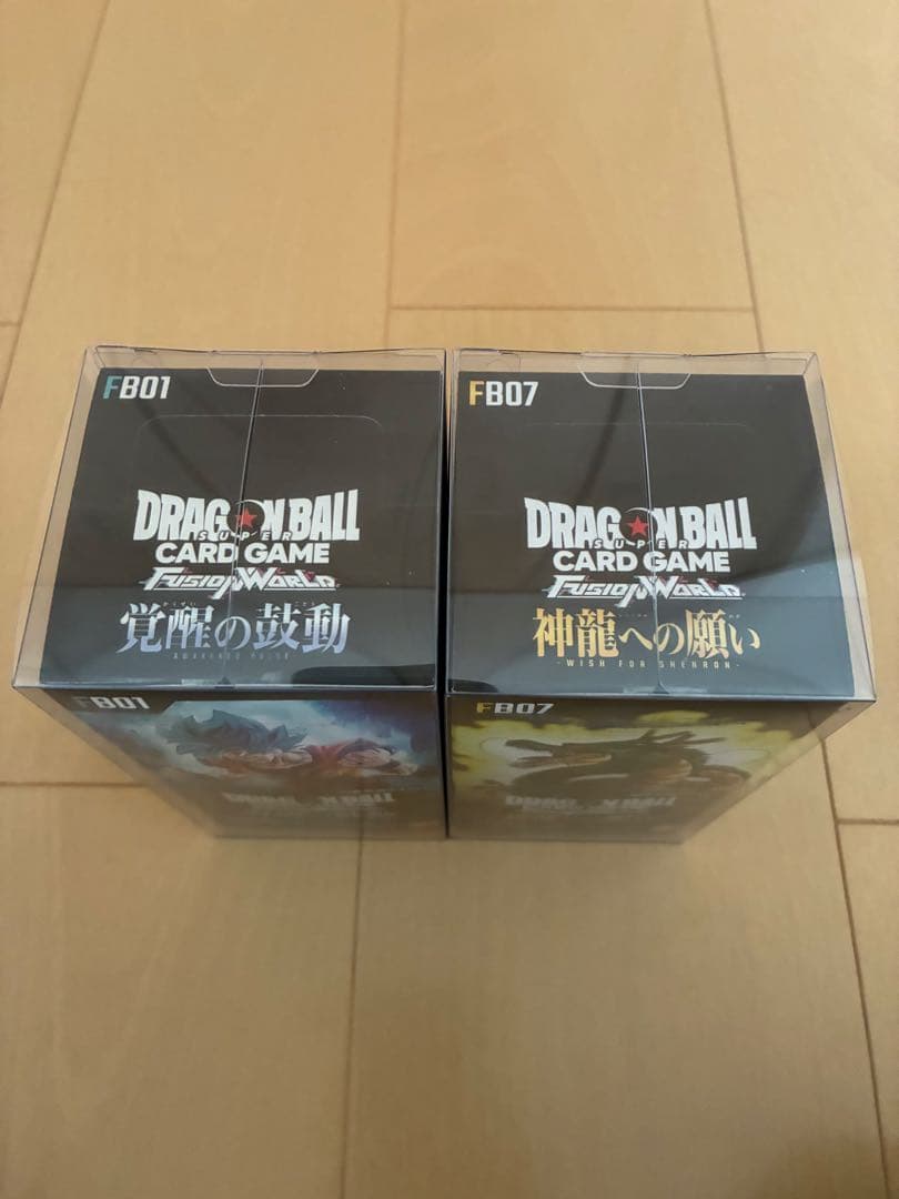 【テープ付き】ドラゴンボールフュージョンワールド 神龍への願い　覚醒の鼓動セット