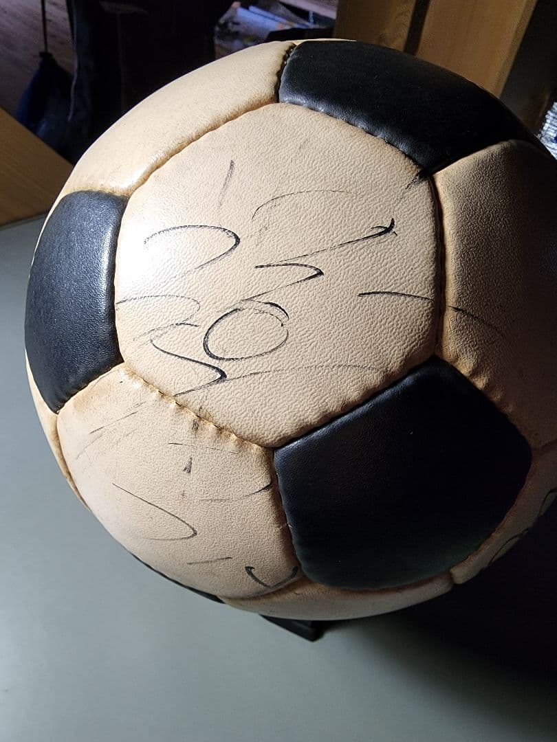 オフトジャパン直筆サイン入りボール