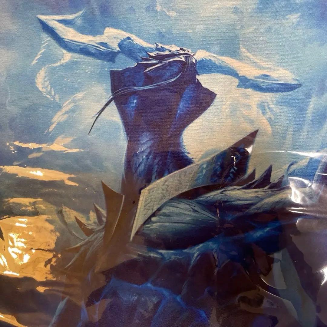 マジック大戦祭　嵐の目、ウギン　プレイマット　箔押し　MTG