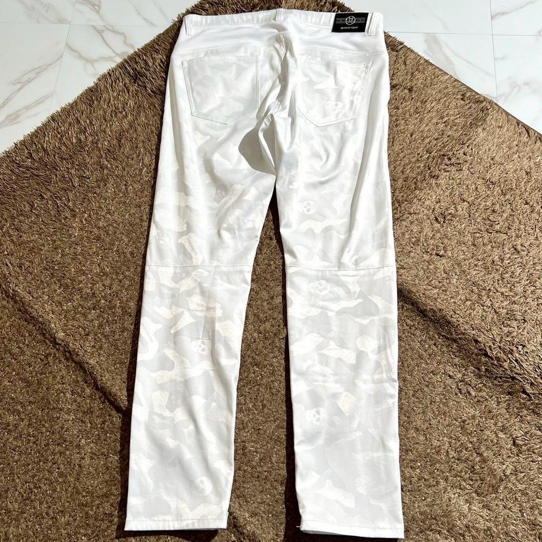 美品✨MARK&LONA ストレッチ ゴルフパンツ カモフラ スラックス 迷彩