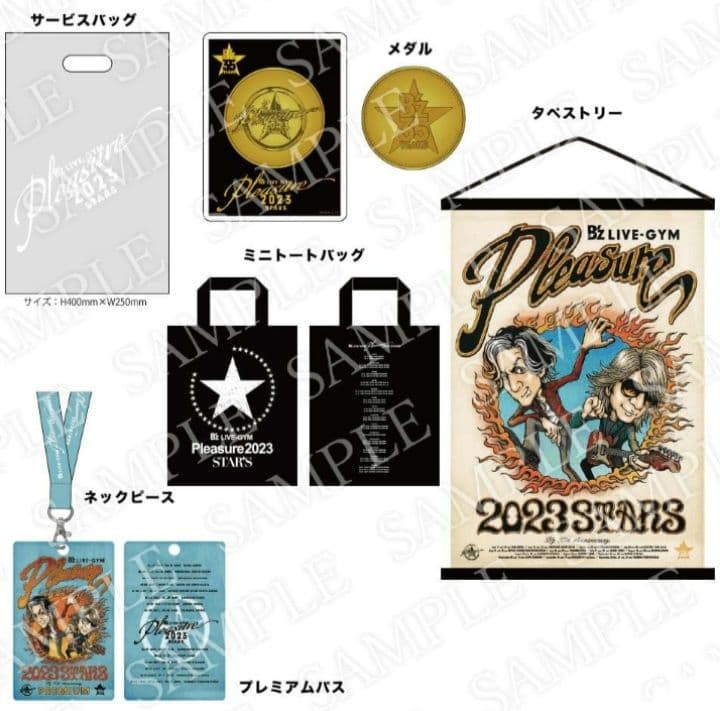 B'z LIVE-GYM Pleasure 2023 STARSプレミアム席