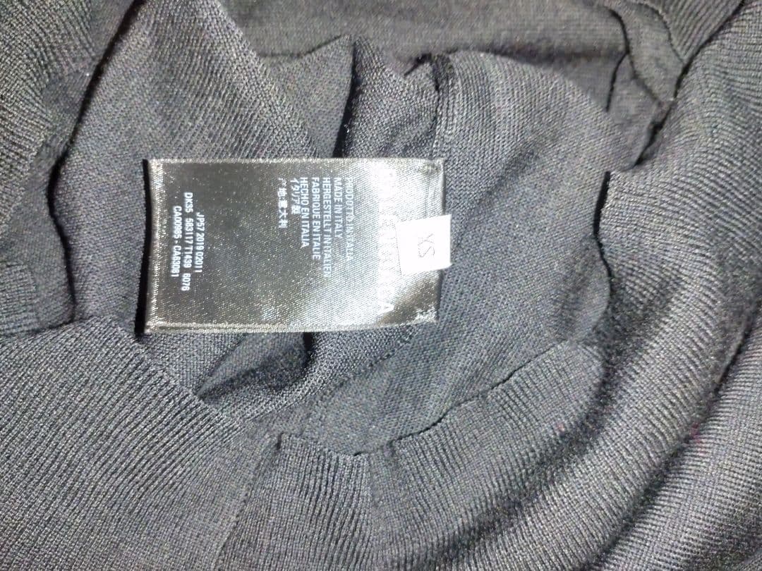 BALENCIAGA ブラックニットセーター