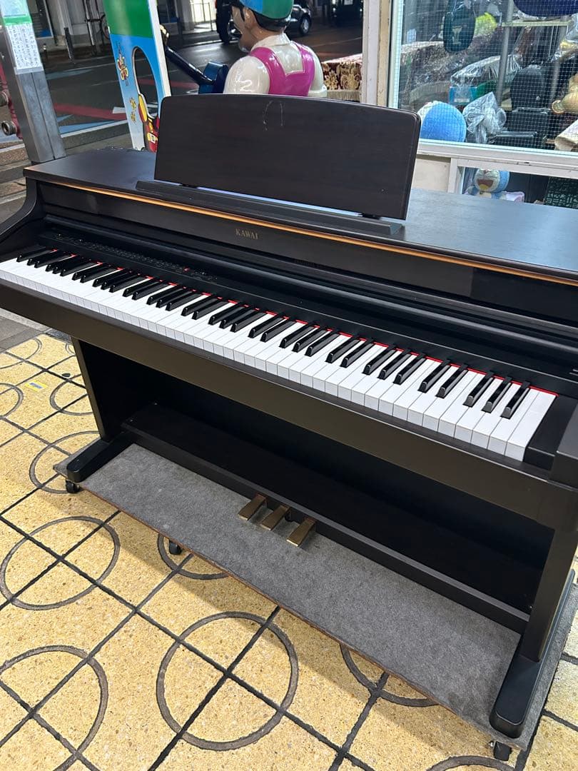 超価格、カワイ電子ピアノSE450、人気の木製鍵盤、88鍵、ピアノ強弱タッチ♪