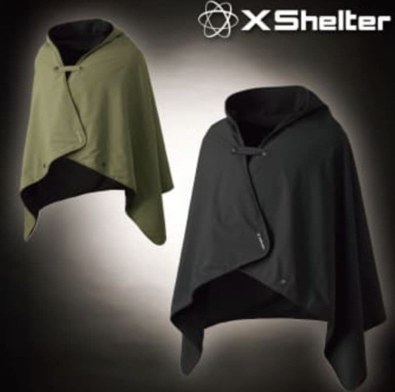 X Shelter 断熱βブランケット ブラック&オリーブ