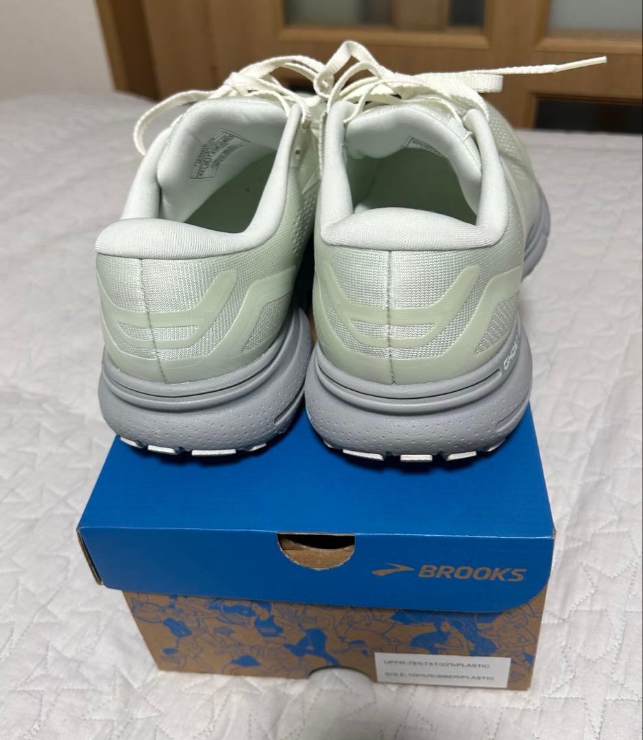 BROOKS Ghost 15 ランニングシューズ 26.5cm サックス　青