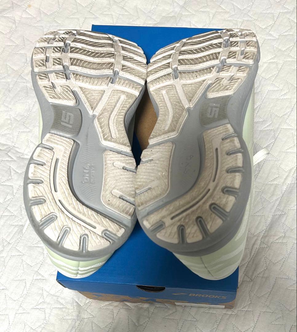 BROOKS Ghost 15 ランニングシューズ 26.5cm サックス　青