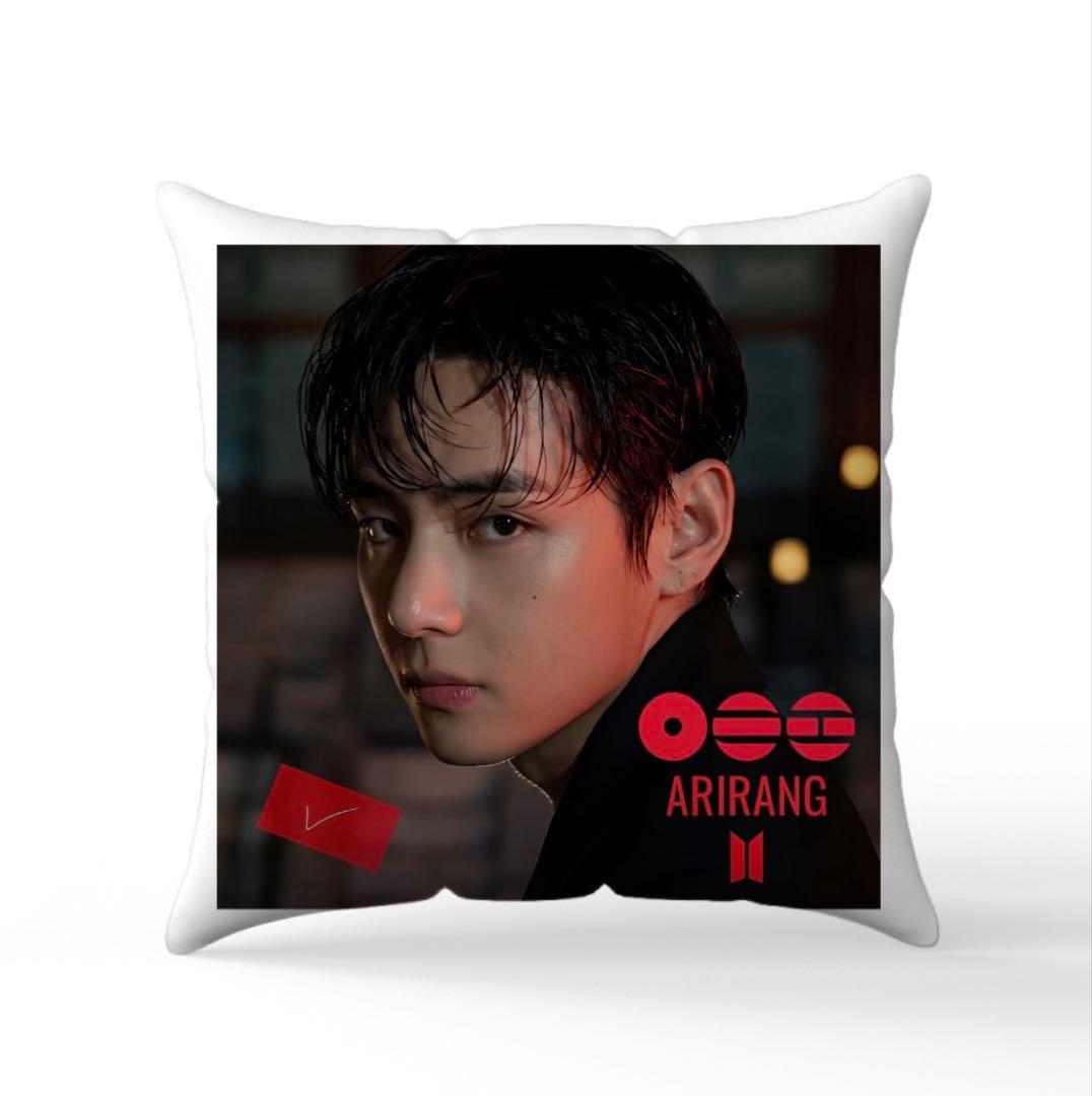 BTS ファブリッククッションカバー　45×45 テテ テヒョン V