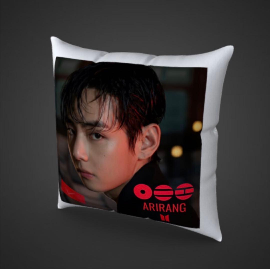 BTS ファブリッククッションカバー　45×45 テテ テヒョン V
