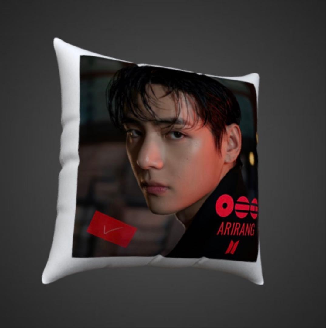 BTS ファブリッククッションカバー　45×45 テテ テヒョン V