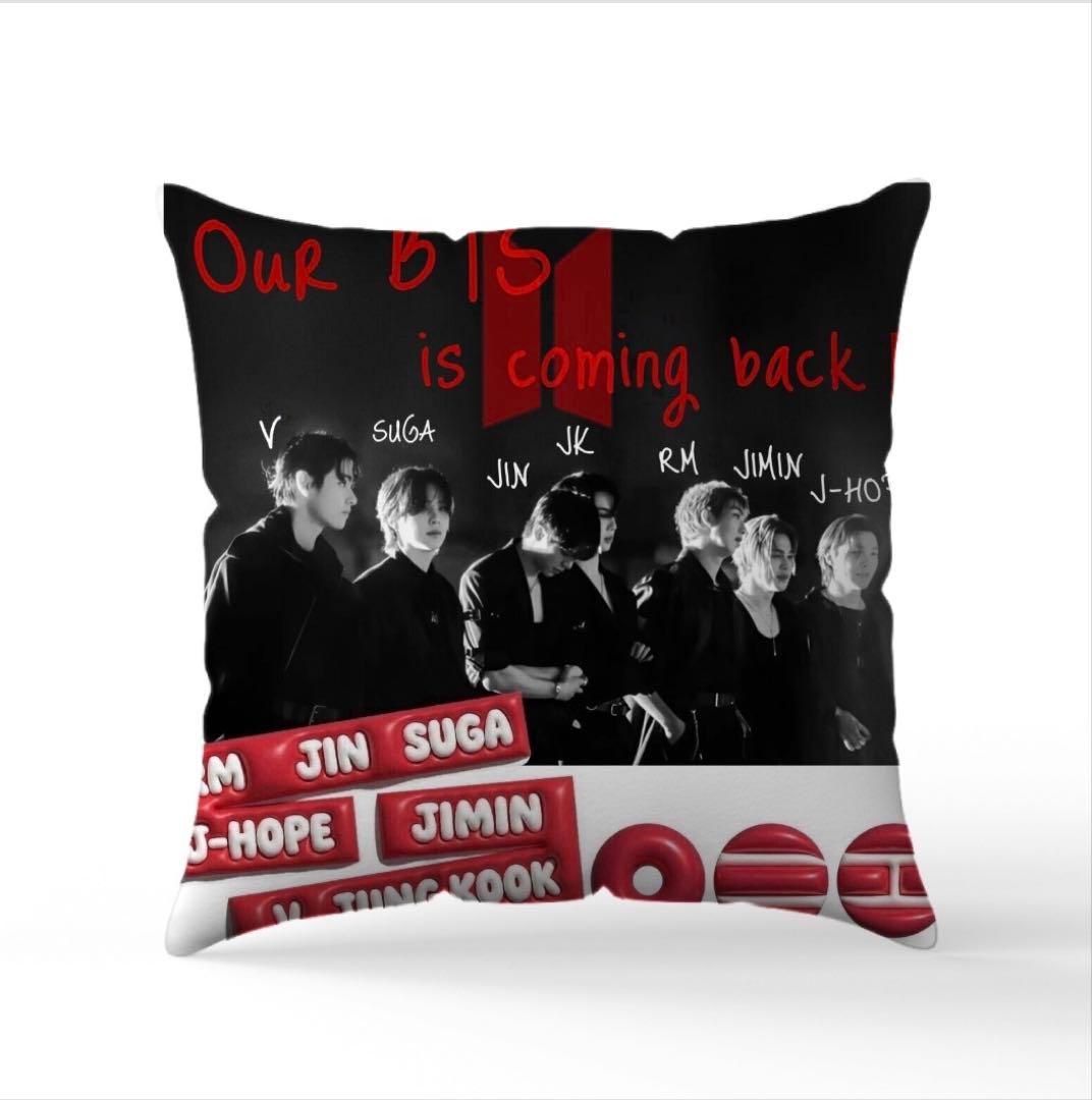 BTS ファブリッククッションカバー　45×45 テテ テヒョン V