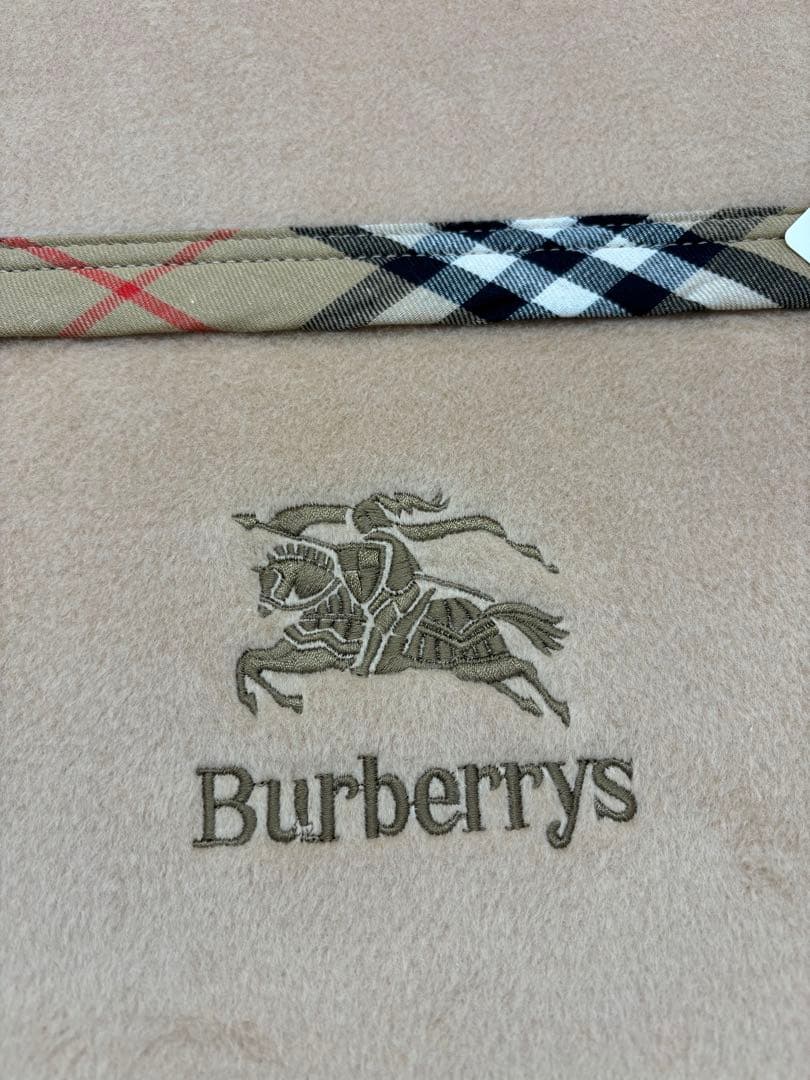 Burberrys×東京西川 高級綿毛布 新品未使用