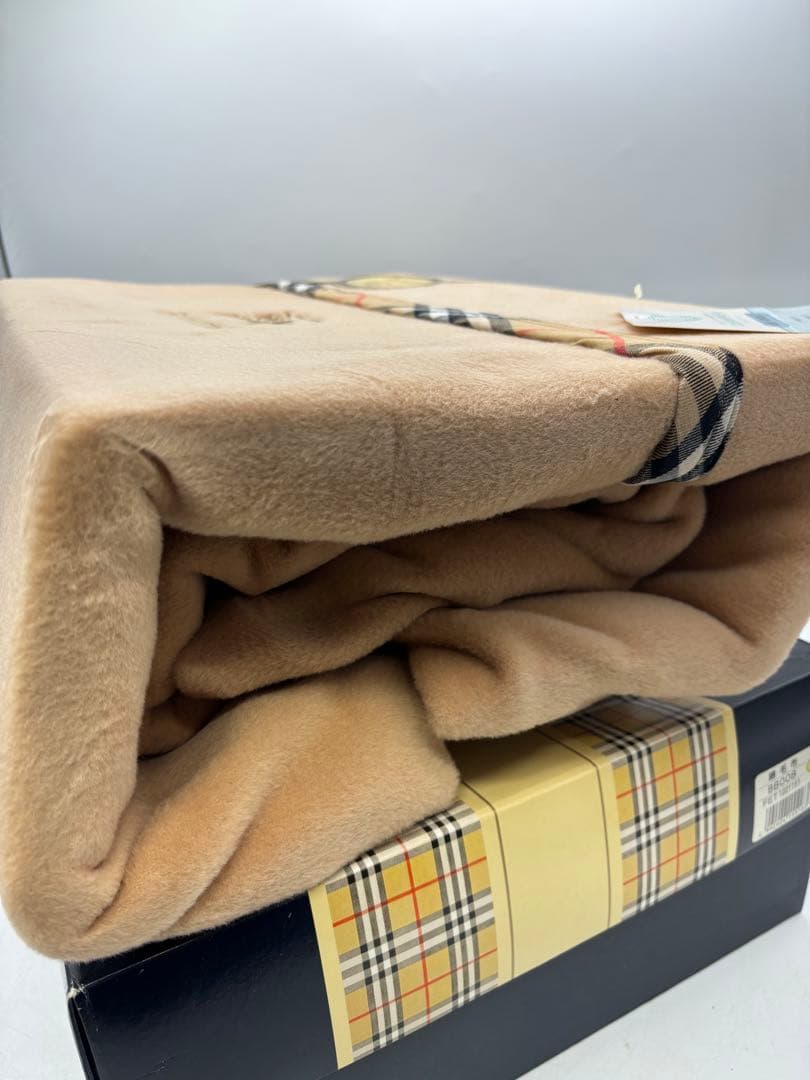 Burberrys×東京西川 高級綿毛布 新品未使用