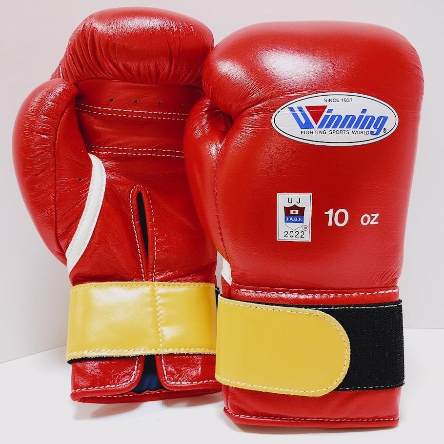 Winning ウイニング ボクシンググローブ 10oz 赤 アマチュア試合用
