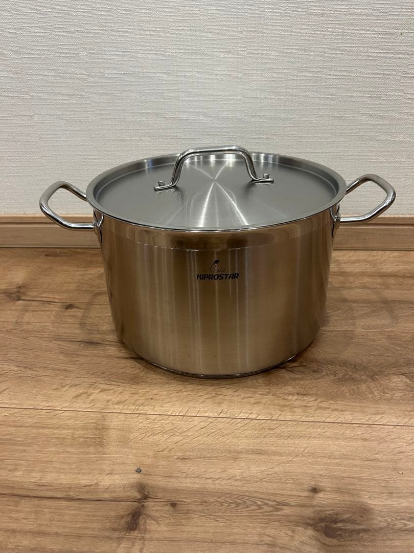 キプロスター　ステンレス半寸胴鍋 28cm【ステンレス半寸胴鍋】【業務用】