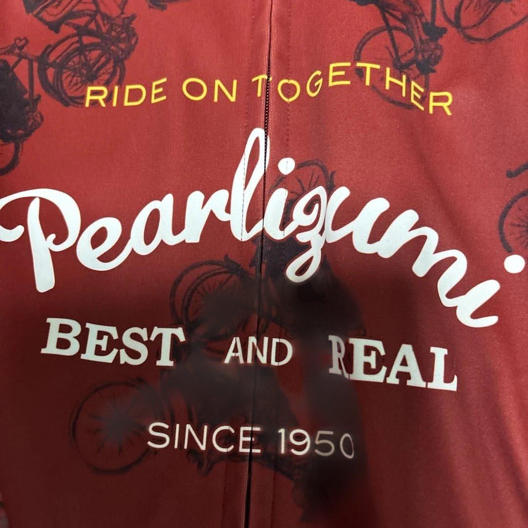 Pearl Izumi サイクルジャージ 赤 自転車デザイン