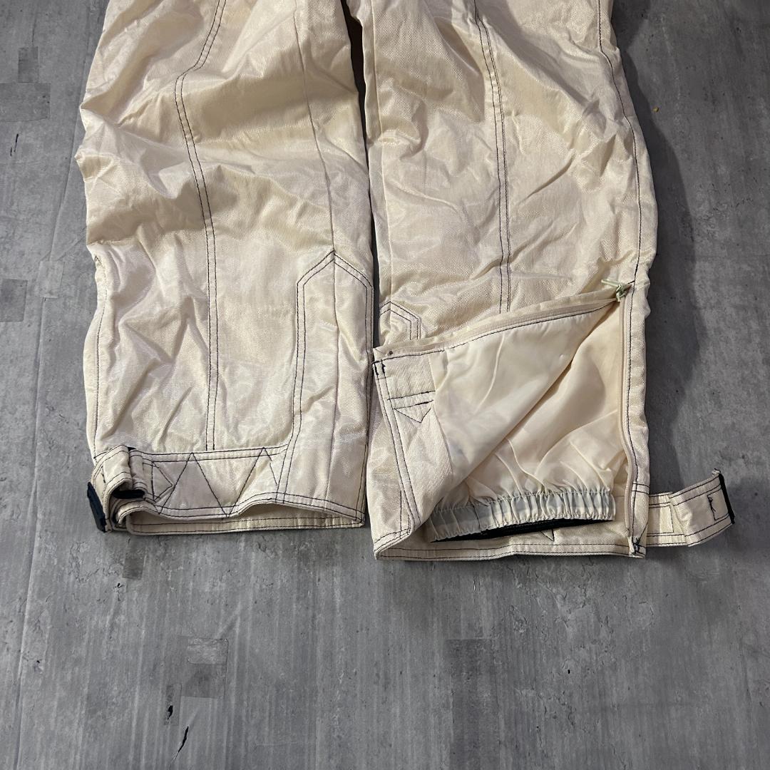 C738 良品 NICOLE SPORTS スキーウェア 上下 M 白 レトロ