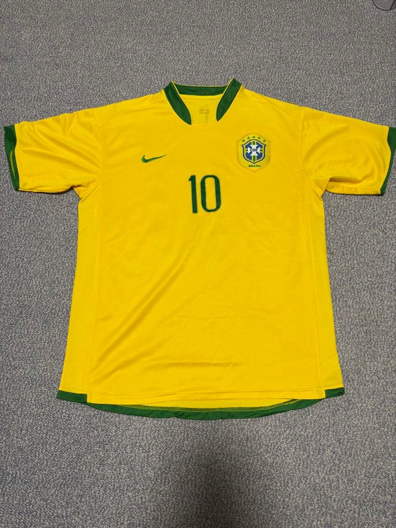 ブラジル代表 ロナウジーニョ 10 ユニフォーム NIKE サッカー