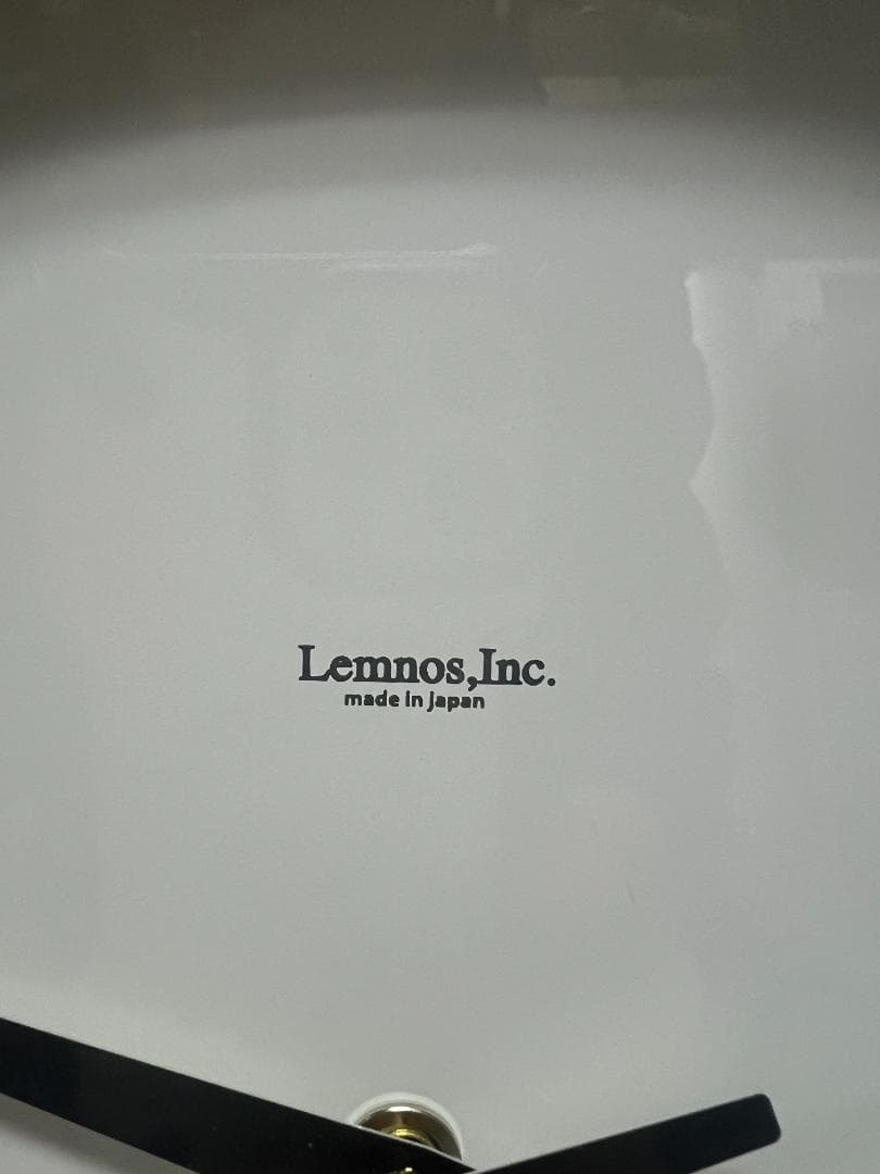 Lemnos Plywood clock 電波時計 ②
