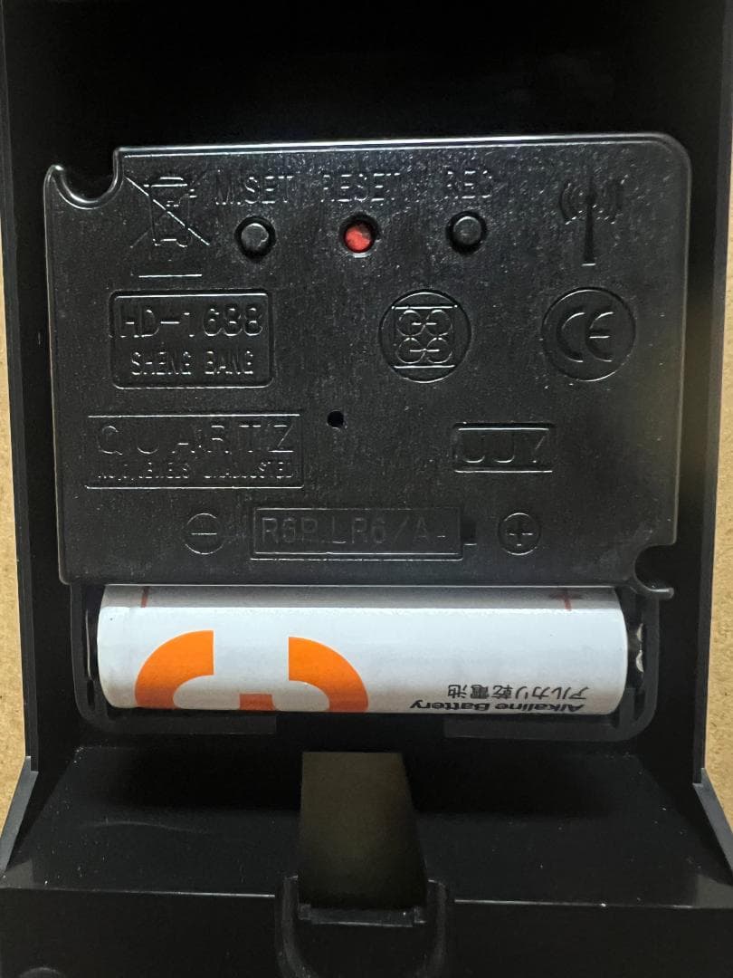 Lemnos Plywood clock 電波時計 ②